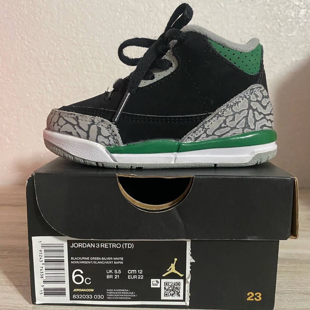 Air jordan 3 Pine green